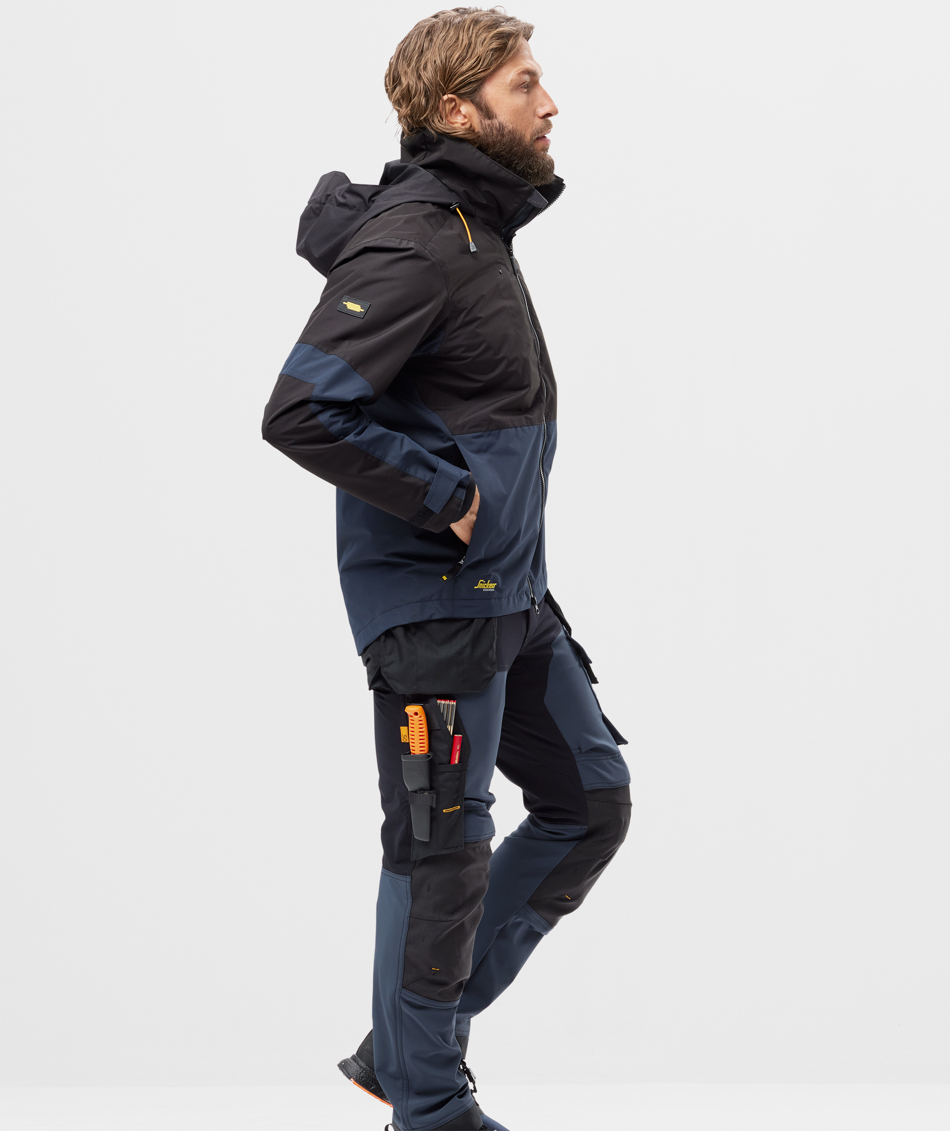 Snickers AllroundWork skaljacka 1304, Navy/black