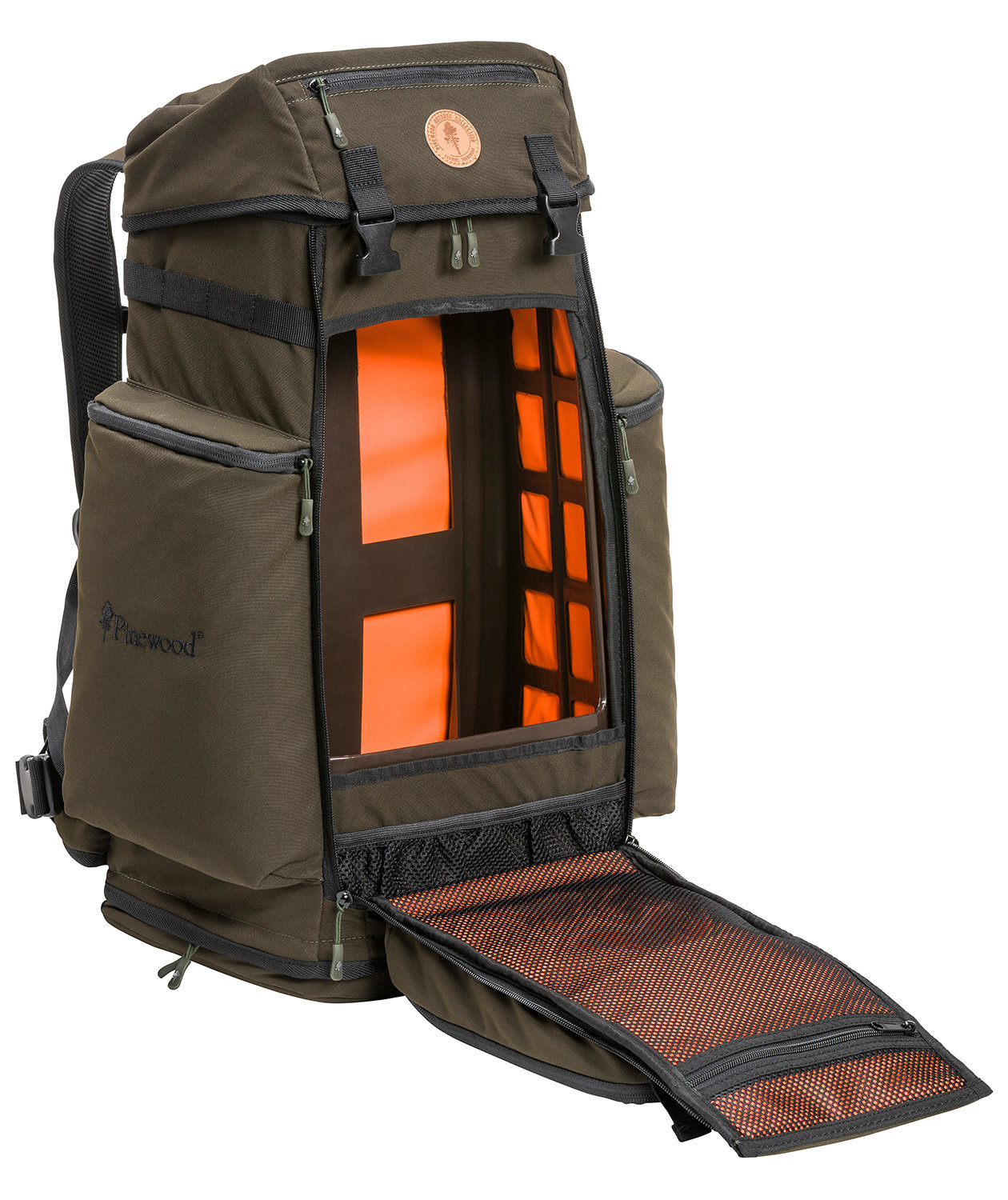 Pinewood Wildmark rygs&aelig;k 35L, Suede Brown, Suede Brown, large image number 2