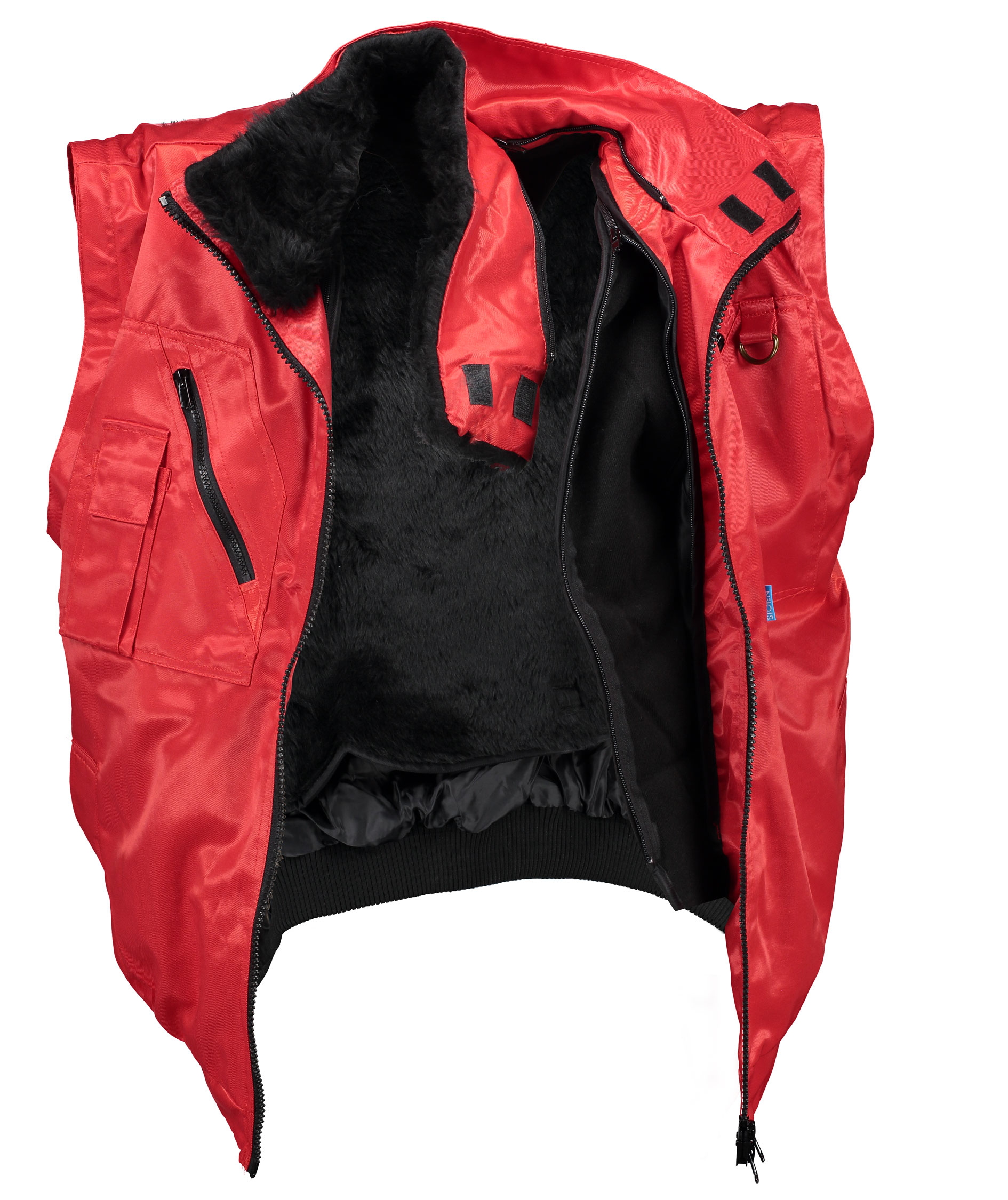 SIOEN Hawk 3-in-1 pilot jacket, Red, large image number 3