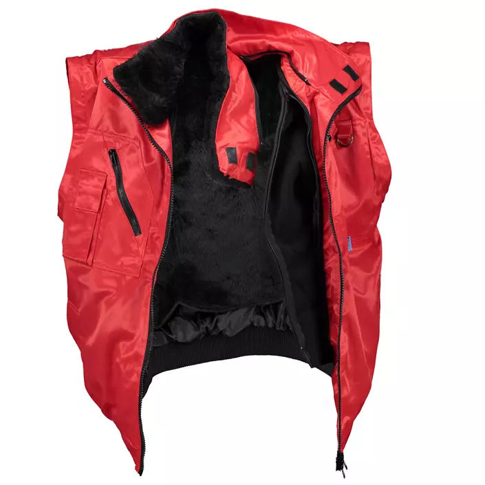 SIOEN Hawk 3-i-1 pilotjacka, Red, large image number 3