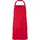 ID smækforklæde med lomme, Rød, Rød, swatch