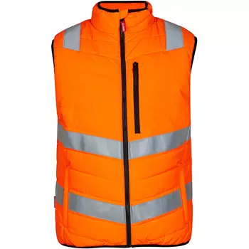 Engel Safety quilted vest, Orange