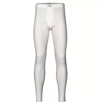 Dovre baselayer trousers with merino wool, White