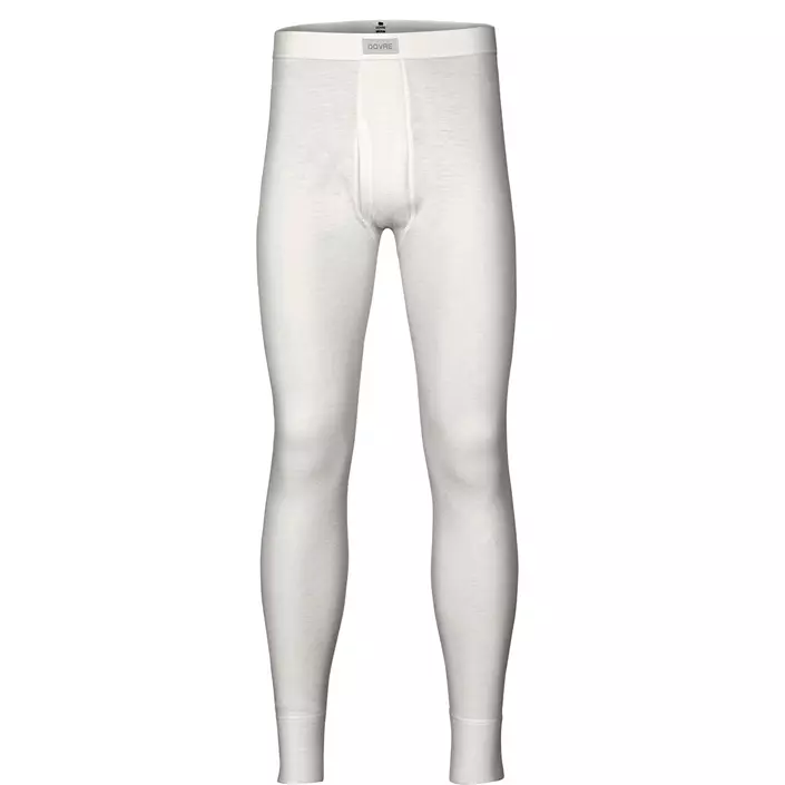 Dovre baselayer trousers with merino wool, White, large image number 0