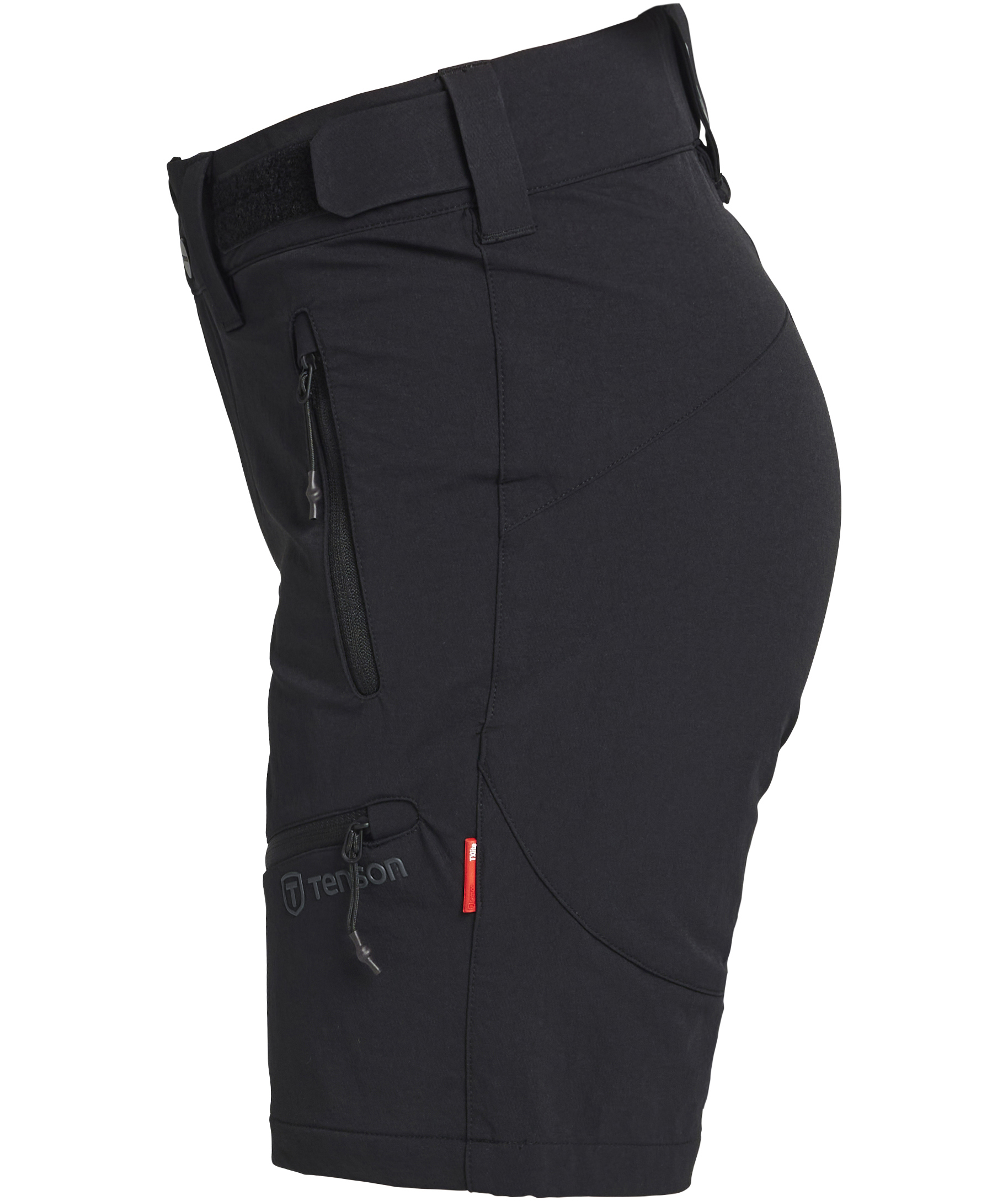 Tenson TXlite Flex women's shorts, Black, large image number 4