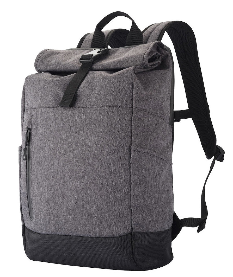 Clique Roll-Up backpack 18L, Antracit Grey, Antracit Grey, large image number 1