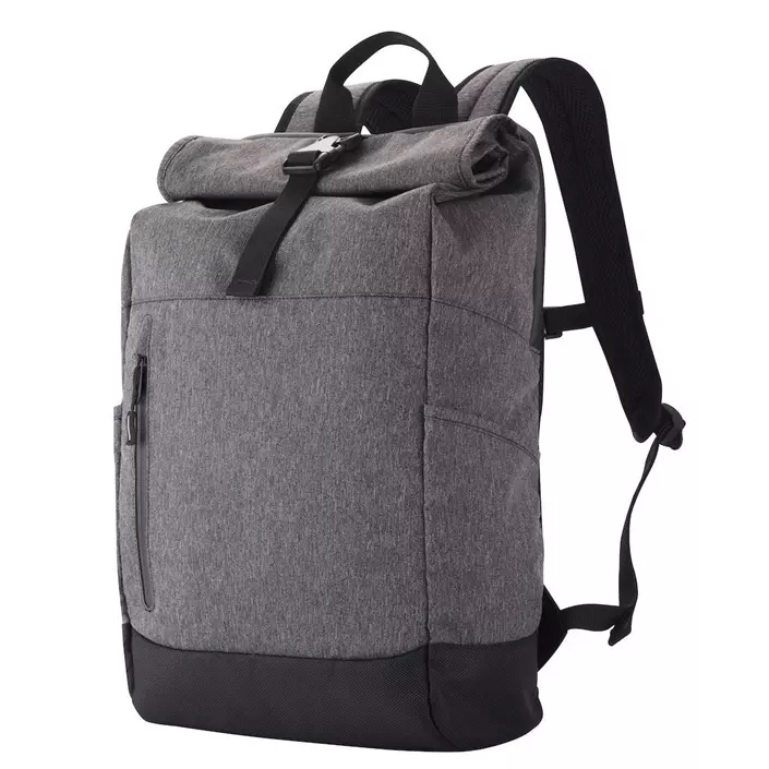 Clique Roll-Up backpack 18L, Antracit Grey, Antracit Grey, large image number 1