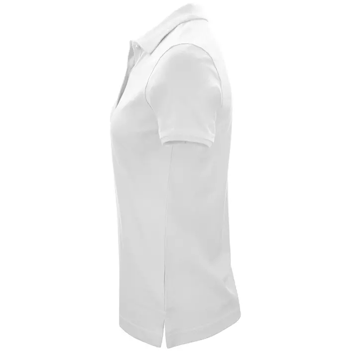 Clique Classic women's polo shirt, White, large image number 2