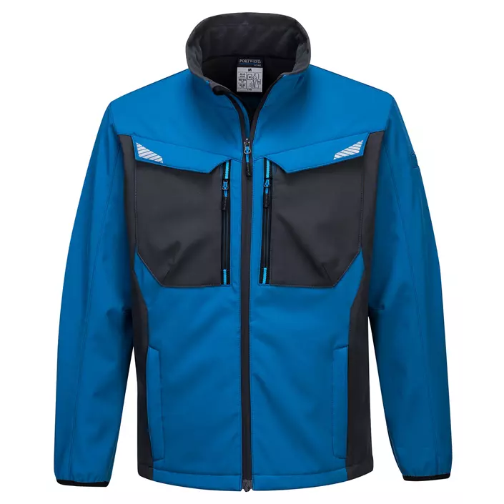 Portwest WX3 softshell jacket, Royal Blue, large image number 0