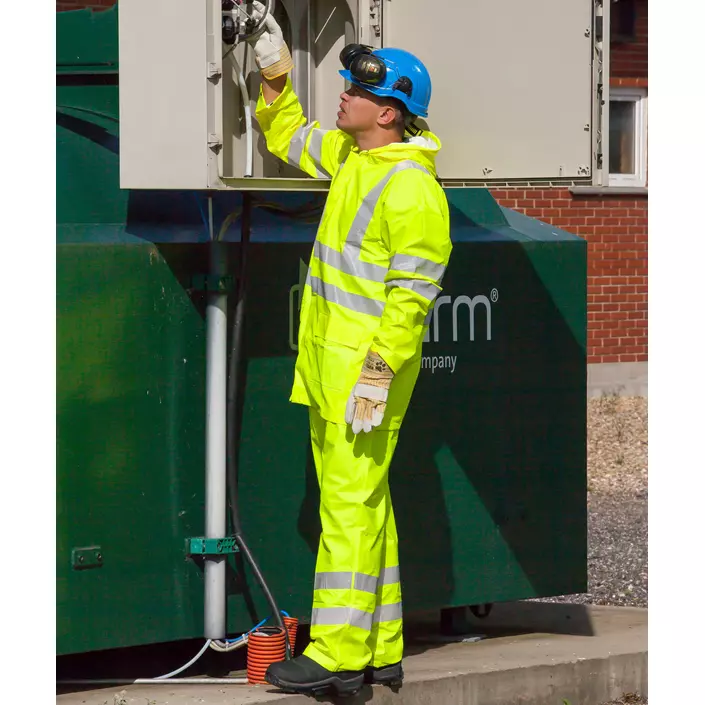 Lyngsøe regnbukser, Hi-Vis Gul, large image number 1