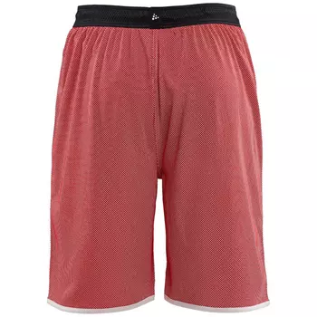 Craft Progress vendbar Basket shorts, Bright red/white