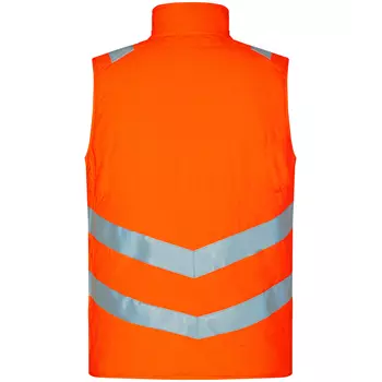 Engel Safety quilted vest, Hi-vis Orange