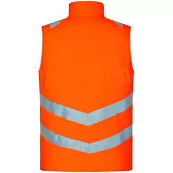 Engel Safety quilted vest, Hi-vis Orange