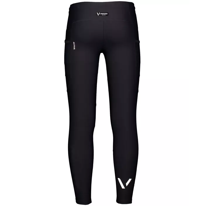 Vangàrd Active women's running tights, Black, large image number 2