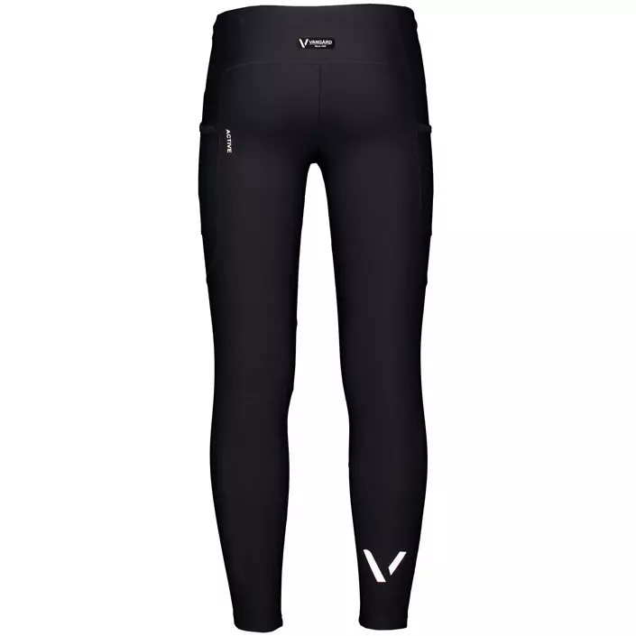 Vangàrd Active women's running tights, Black, large image number 2