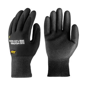 Snickers Weather Flex Sense work gloves, Black