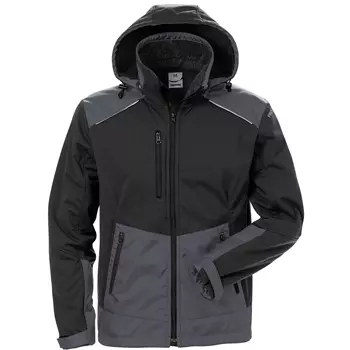 Fristads softshell winter jacket 4060, Black/Grey