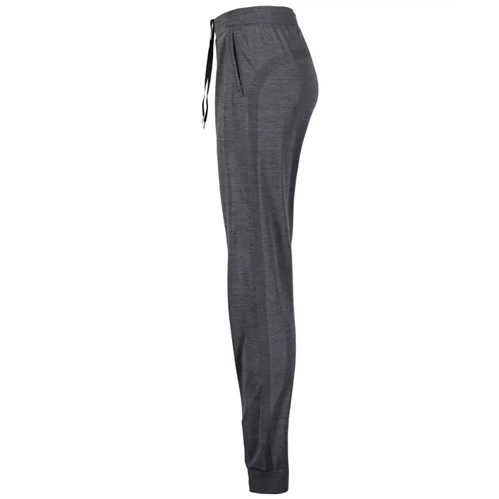 GEYSER seamless sporty women's pants, Graphite melange, large image number 4