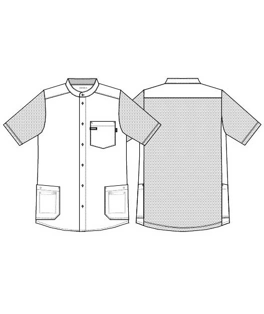 Kentaur kort&auml;rmad pique skjorta, Ljus Bl&aring;, Ljus Bl&aring;, large image number 3