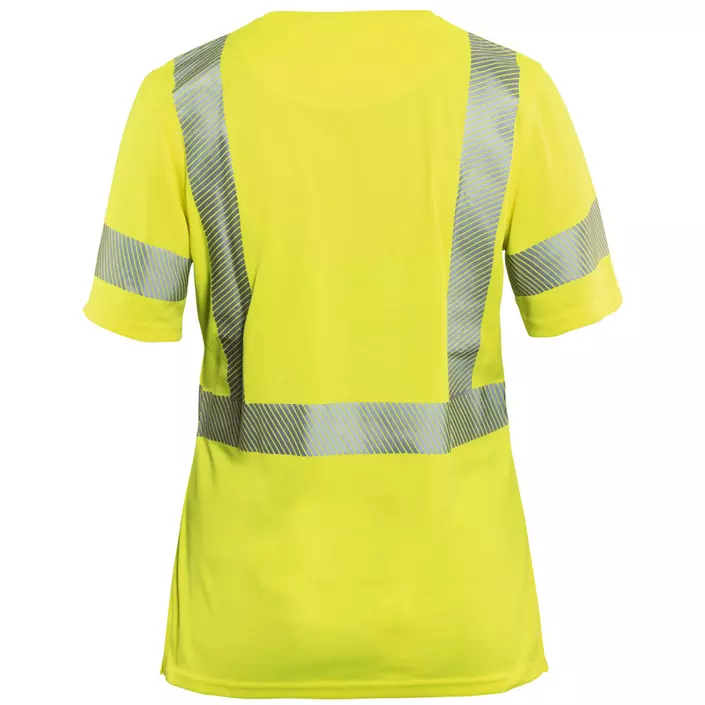 Blåkläder women's T-shirt, Hi-Vis Yellow, large image number 2