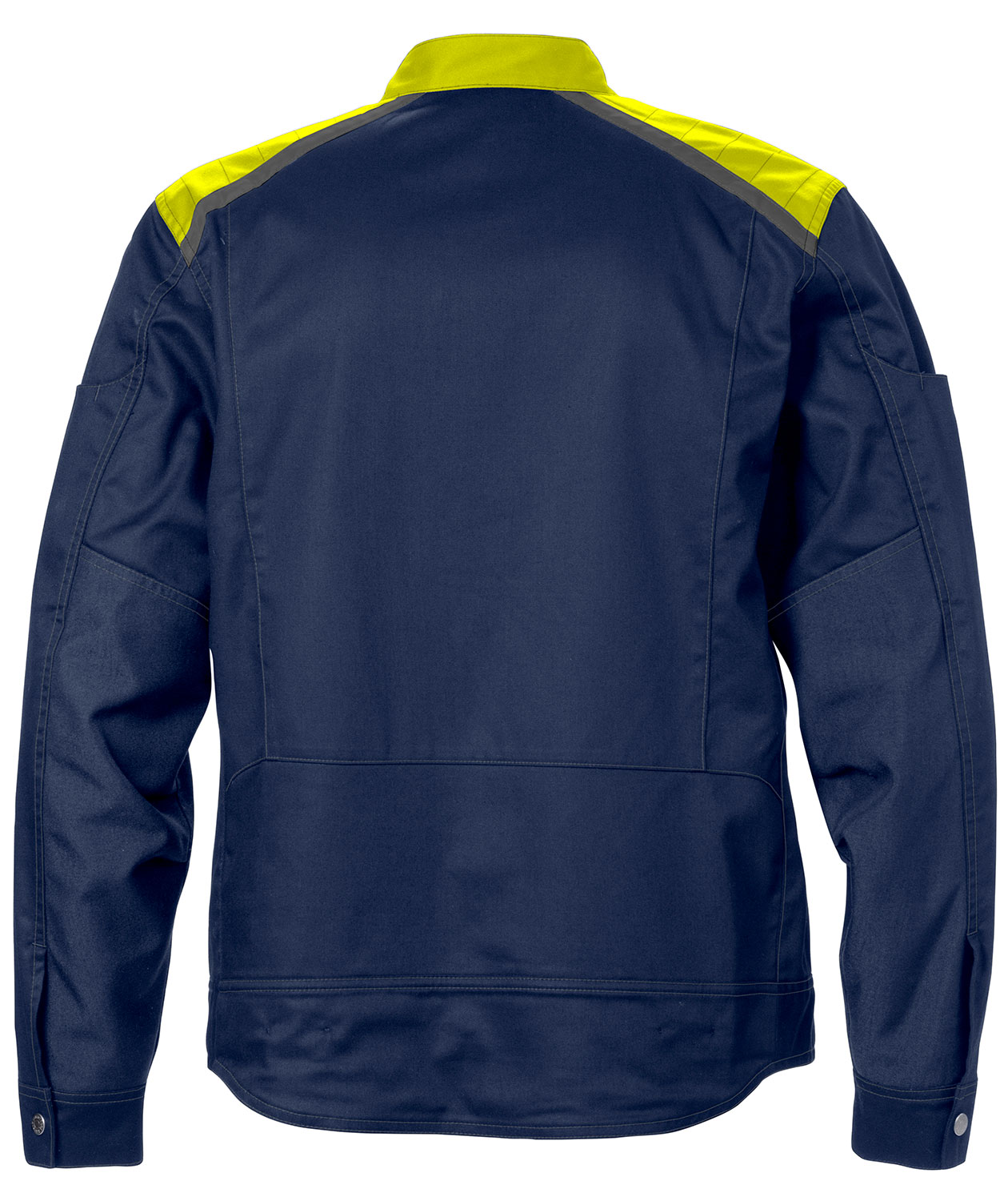 Fristads women's work jacket, Marine/Hi-Vis yellow, large image number 1
