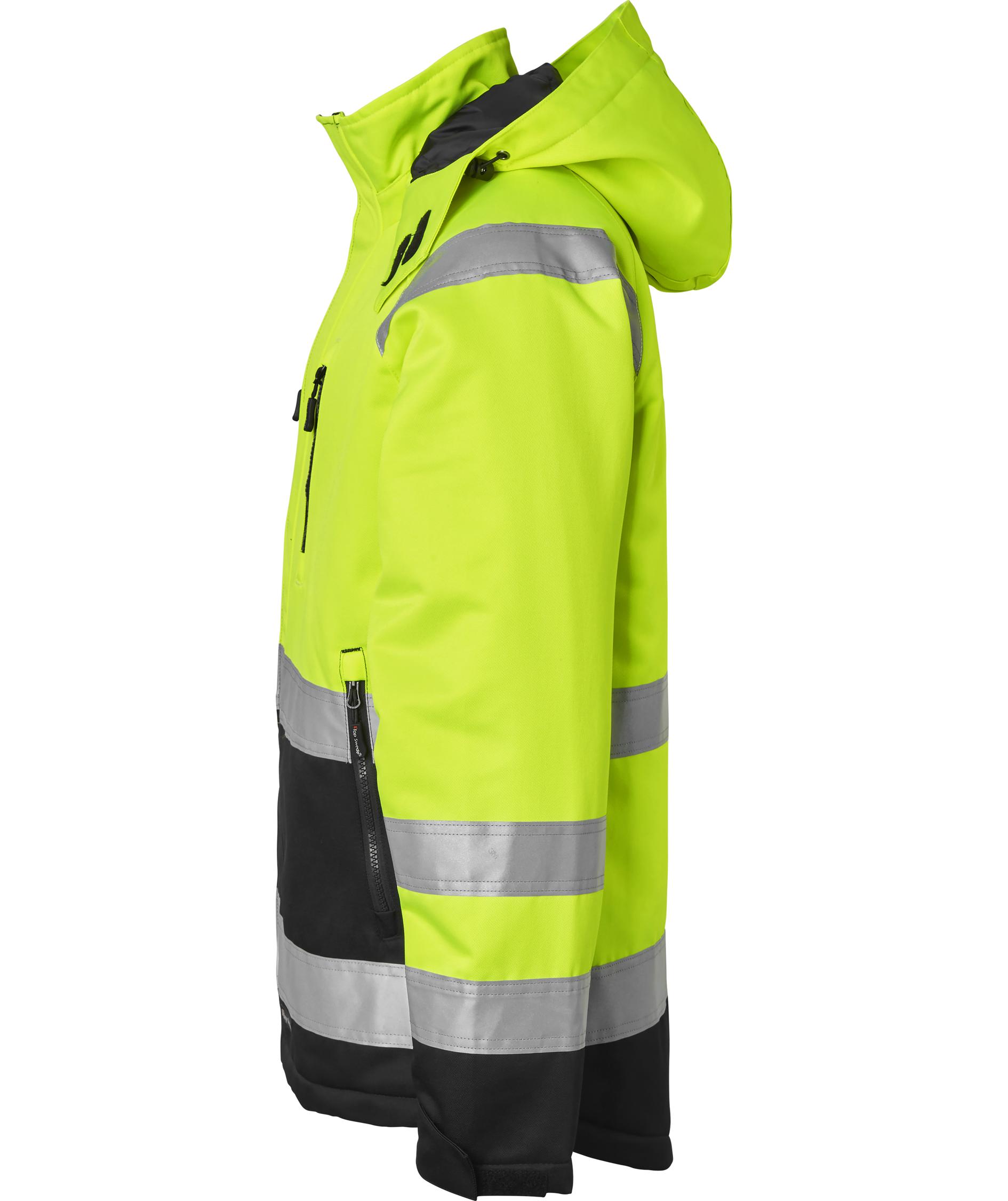 Top Swede winter jacket 131, Hi-vis Yellow/Black, large image number 3