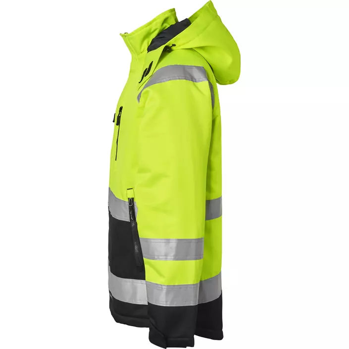 Top Swede winter jacket 131, Hi-vis Yellow/Black, large image number 3