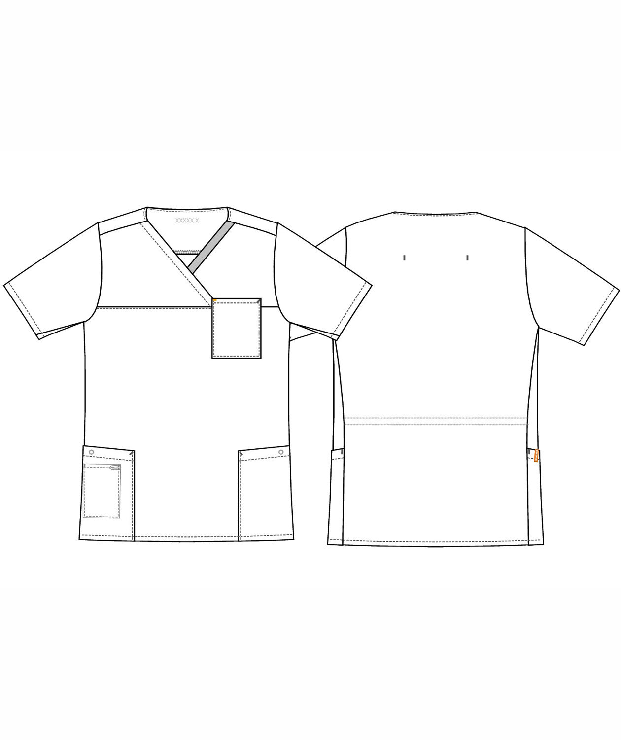 Kentaur  smock, Dark Ocean, large image number 3