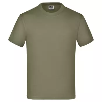 James & Nicholson Junior Basic-T T-shirt til børn, Olive