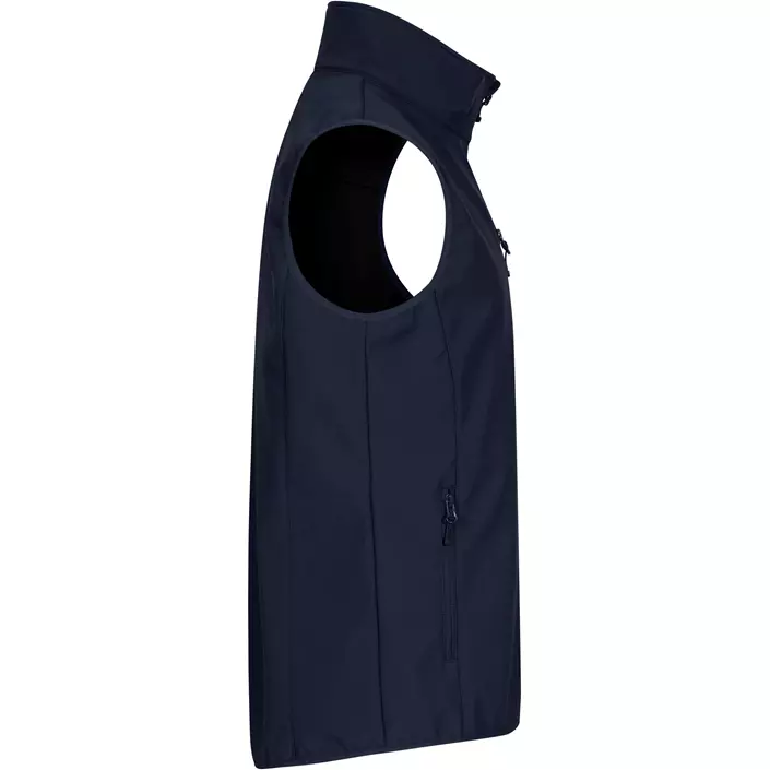 Clique Classic softshellvest, Dark navy, large image number 2