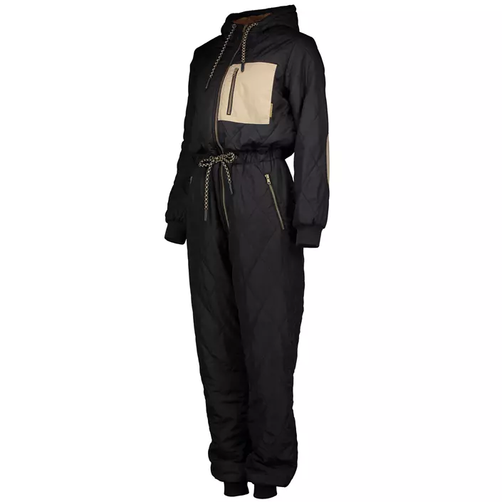 Westborn Damen Thermo-Overall, Schwarz, large image number 2