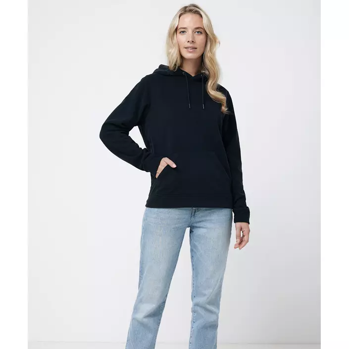 Iqoniq Trivor mikrofleece hættetrøje, Sort, large image number 8