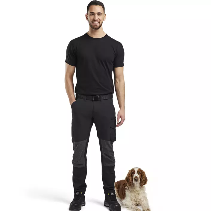 Blåkläder servicebukse full stretch, Svart/Grå, large image number 1