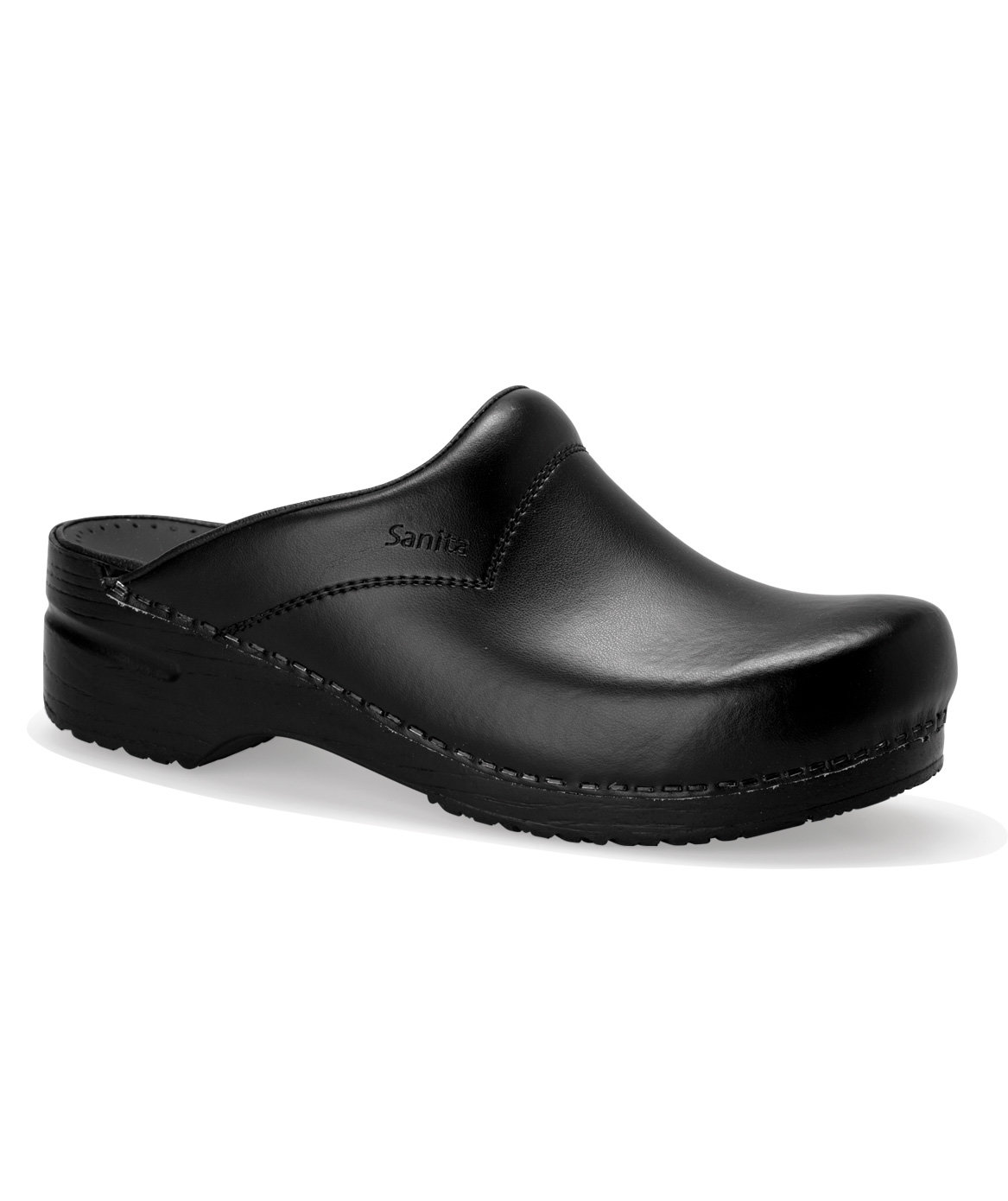 Sanita black clogs online