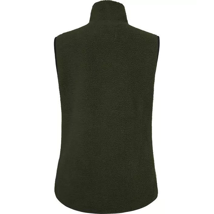 South West Saga women's fleece vest, Dark olive , large image number 1