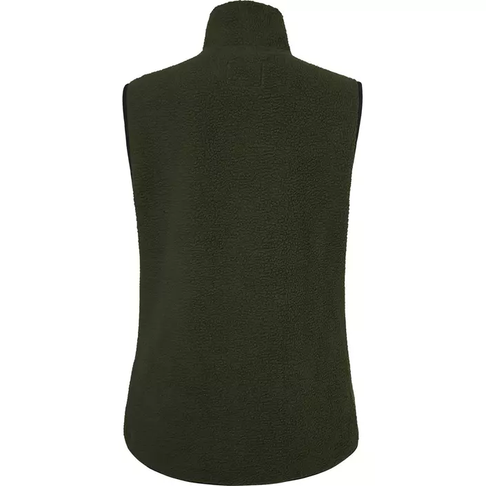 South West Saga women's fleece vest, Dark olive , large image number 1