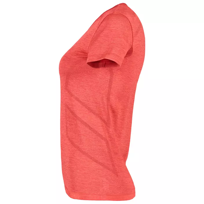 GEYSER Seamless women's T-shirt, Red Melange, large image number 3
