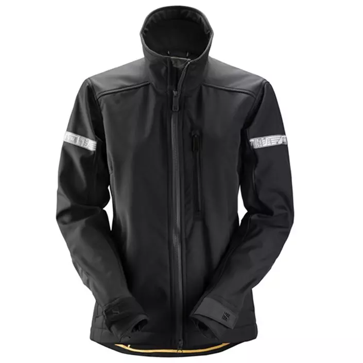 Snickers AllroundWork women's softshell jacket 1207, Black, large image number 0
