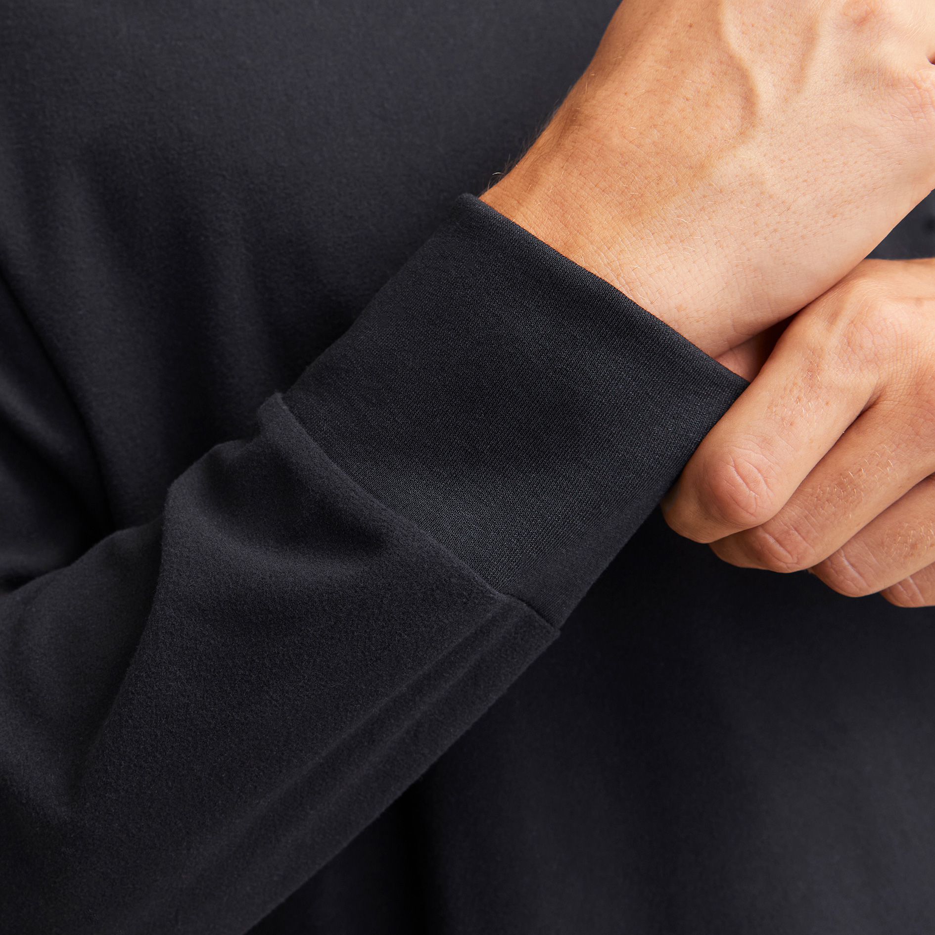 Jack & Jones JACSOLID Schlafanzug, Black, large image number 4