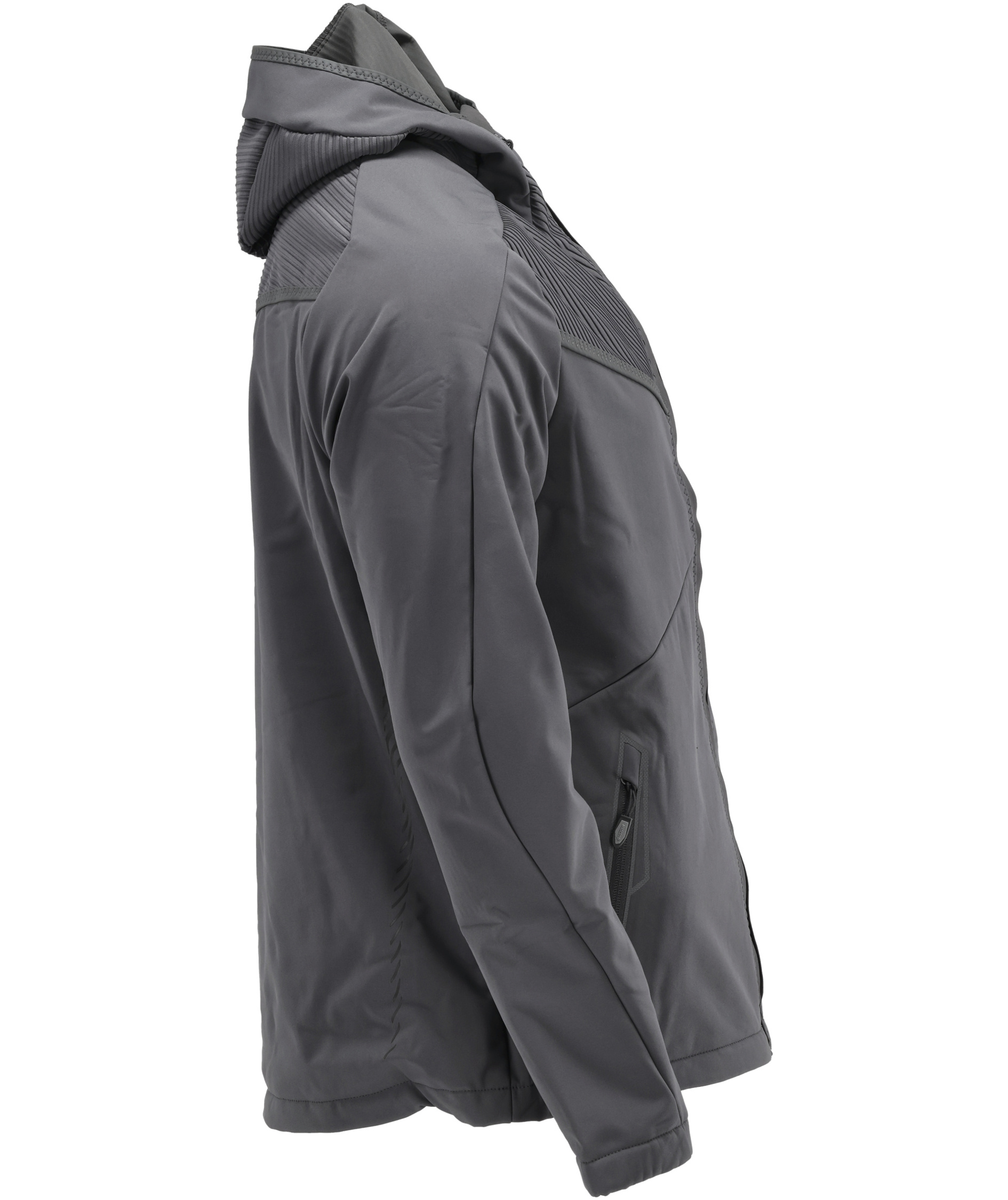 Mascot Customized softshelljacka, Sten gr&aring;, large image number 2