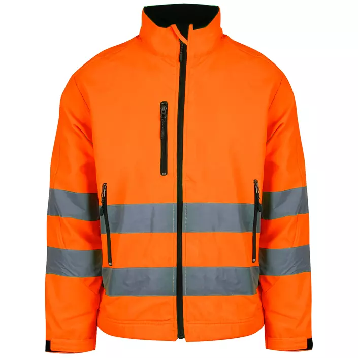 YOU Lysekil  softshell jacket, Safety orange, large image number 0