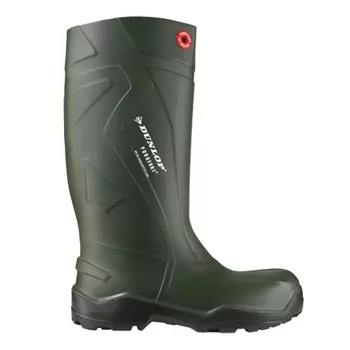 Dunlop Purofort+ safety rubber boots S5, Green