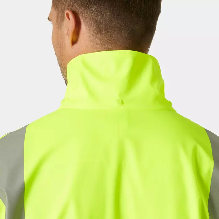Helly Hansen Addvis regnjacka, Varsel Gul/Ebony, large image number 7