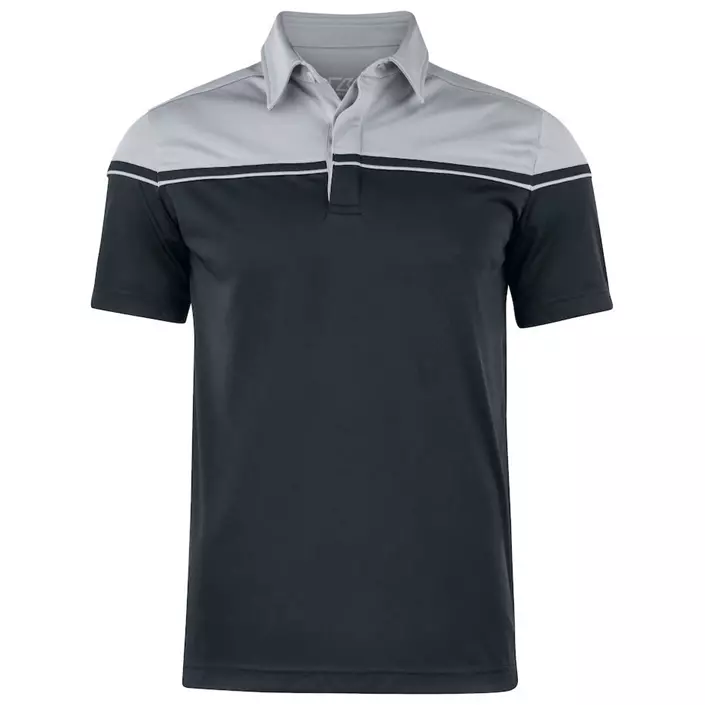 Cutter & Buck Seabeck polo T-shirt, Sort/Lys Grå, large image number 0