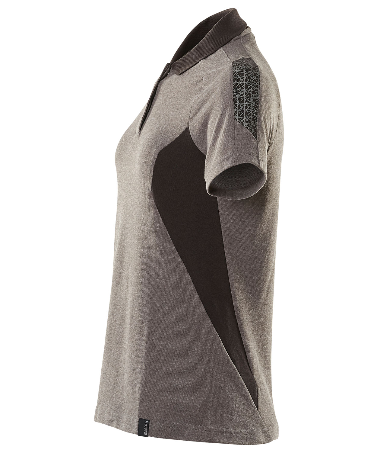 Mascot Accelerate women's polo shirt, Dark Anthracite/Black, large image number 3