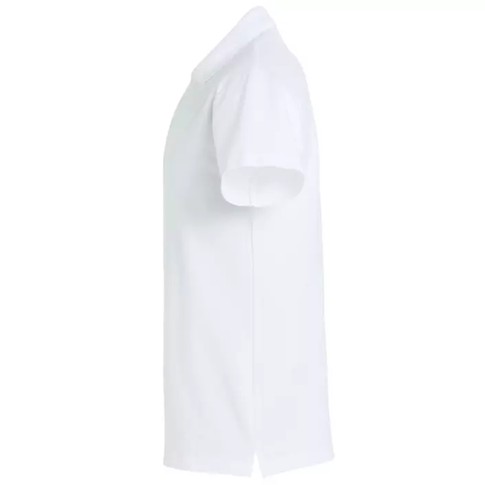 Clique Basic Polo T-shirt for barn, Hvit, large image number 4
