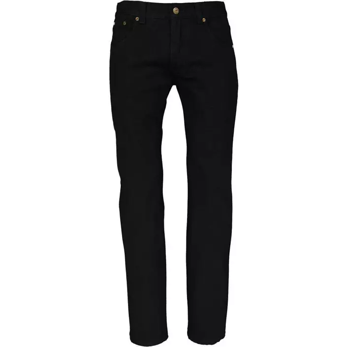 Roberto Regular Fit Twill Jeans, Black, large image number 0