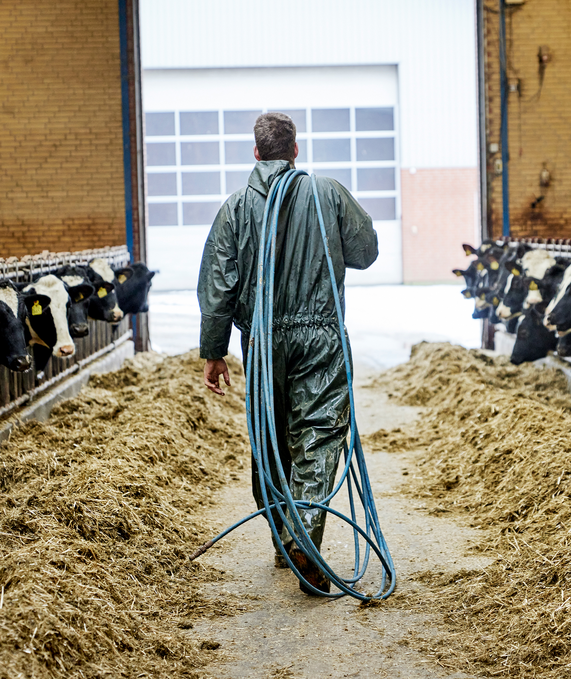 ELKA PU overall, Olivgr&ouml;n, large image number 2