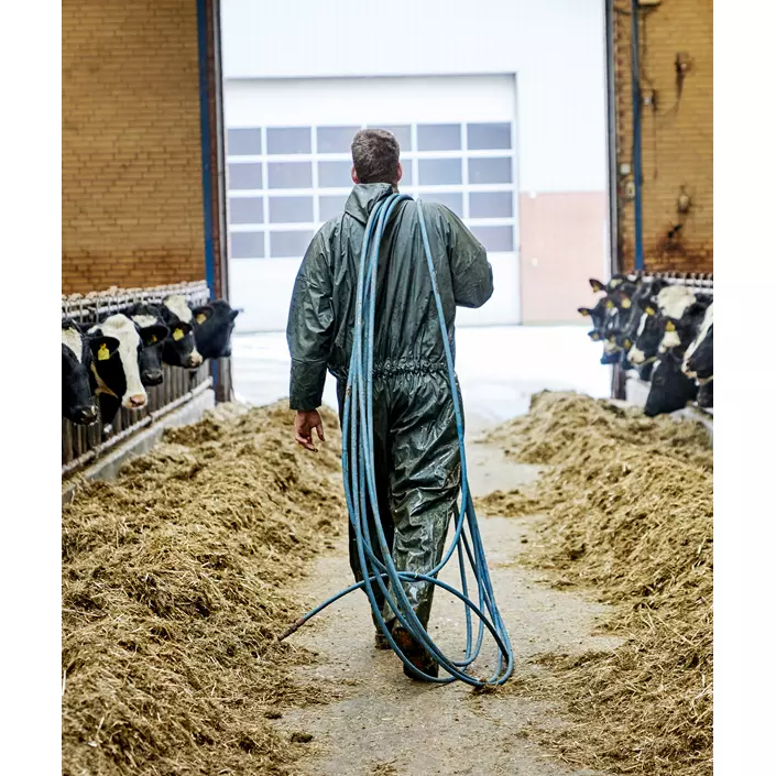 ELKA PU heldragt, Olivengrøn, large image number 2