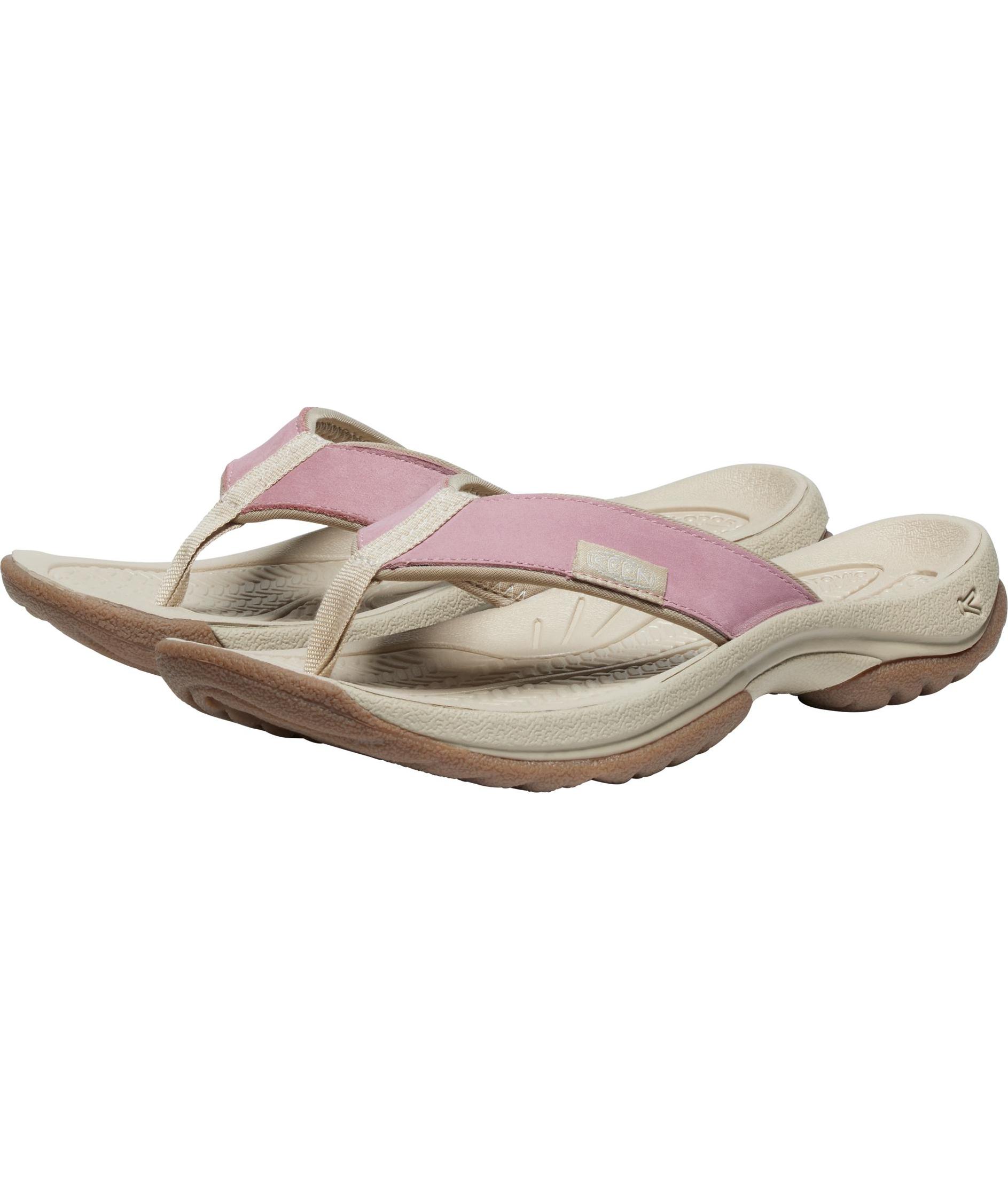 Keen Kona women's flip-flop TG, Nostalgia rose/plaza taupe, large image number 4